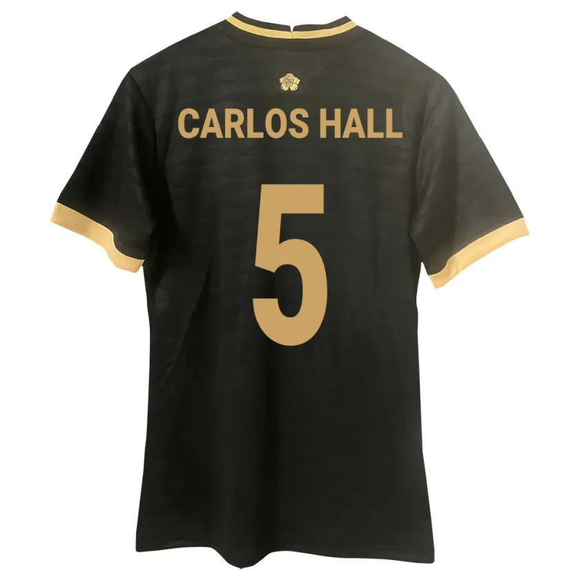 DanxenレディースパナマJuan Carlos Hall#5黒アウェイシャツ24-26ジャージーユニフォーム