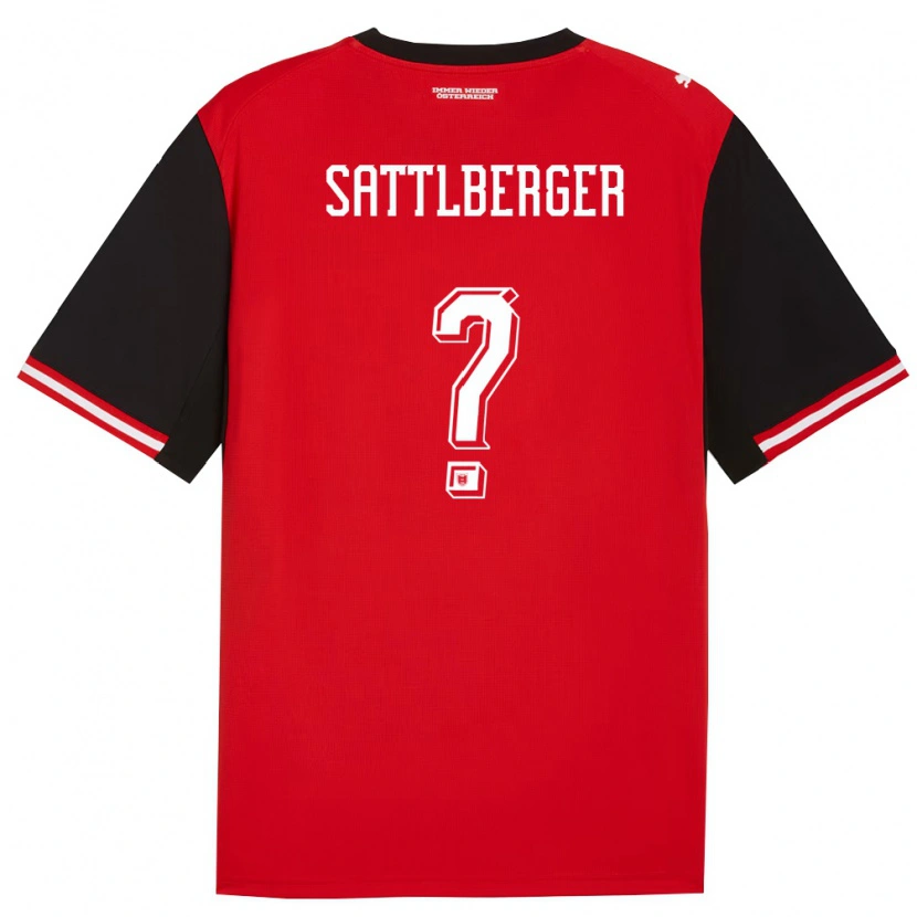 DanxenキッズオーストリアNikolas Sattlberger#0黒 白ホームシャツ26-28ジャージーユニフォーム