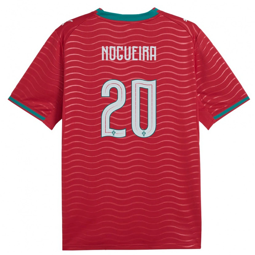 DanxenキッズポルトガルMiguel Nogueira#20赤 緑 白ホームシャツ26-28ジャージーユニフォーム