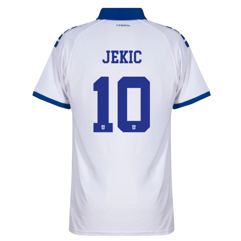 DanxenキッズセルビアNikola Jekic#10紺 白 赤アウェイシャツ26-28ジャージーユニフォーム