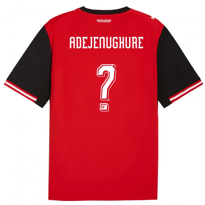 DanxenメンズオーストリアOghenetejiri Adejenughure#0黒 白ホームシャツ26-28ジャージーユニフォーム