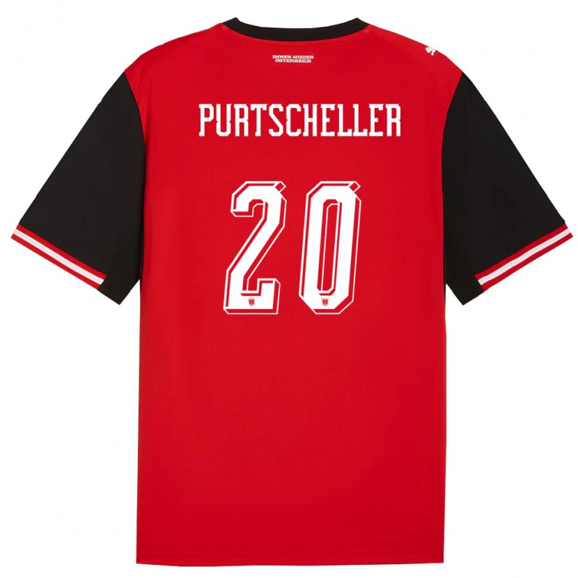 DanxenメンズオーストリアLilli Purtscheller#20黒 白ホームシャツ26-28ジャージーユニフォーム
