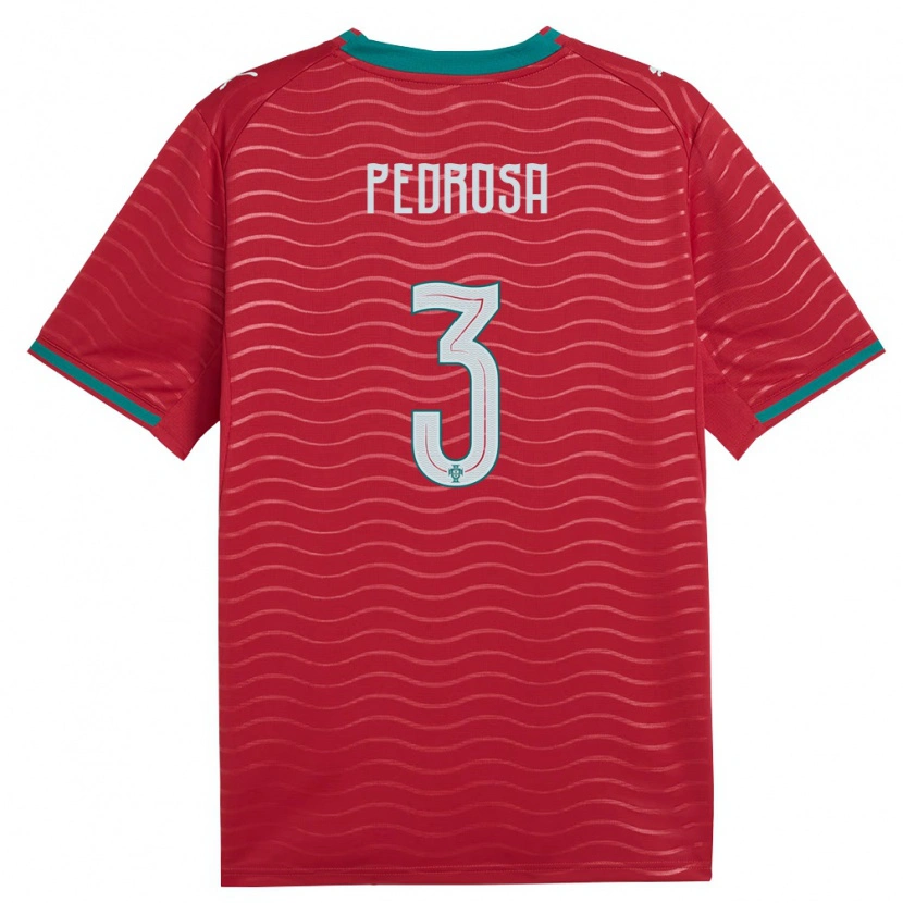DanxenメンズポルトガルTomás Pedrosa#3赤 緑 白ホームシャツ26-28ジャージーユニフォーム