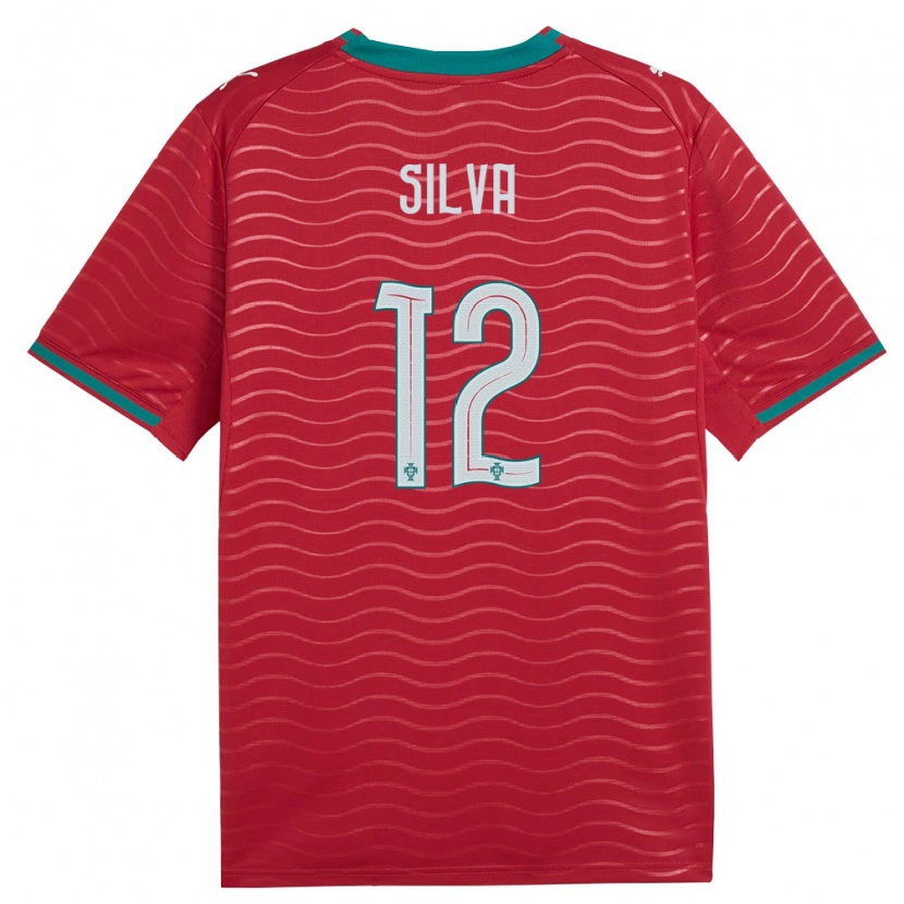 DanxenメンズポルトガルVasco Silva#12赤 緑 白ホームシャツ26-28ジャージーユニフォーム