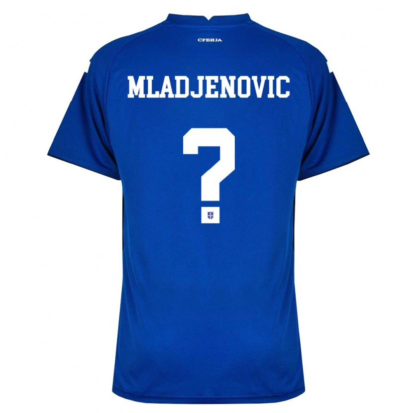 DanxenメンズセルビアUros Mladjenovic#0紺 赤ホームシャツ26-28ジャージーユニフォーム
