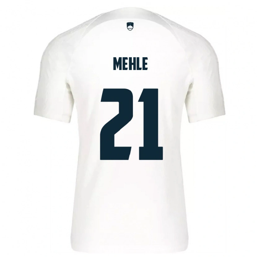 DanxenメンズスロベニアMatej Mehle#21白 青ホームシャツ26-28ジャージーユニフォーム