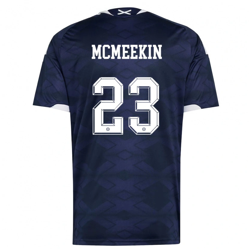 DanxenレディーススコットランドKeir Mcmeekin#23紺 白ホームシャツ26-28ジャージーユニフォーム