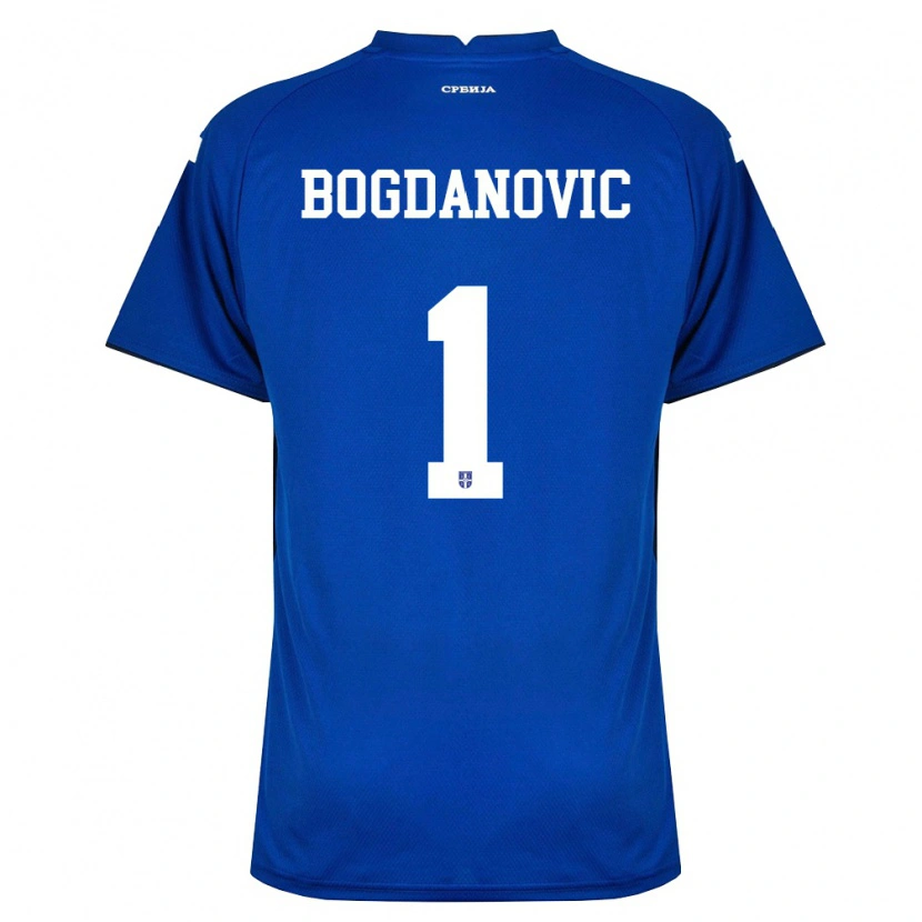 DanxenレディースセルビアBogdan Bogdanovic#1紺 赤ホームシャツ26-28ジャージーユニフォーム
