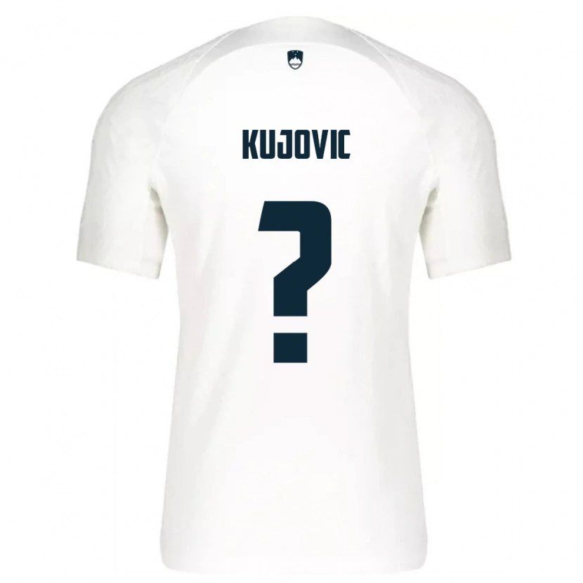 DanxenレディーススロベニアTian Kujovic#0白 青ホームシャツ26-28ジャージーユニフォーム