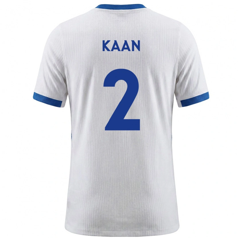 DanxenレディーススロベニアAli Kaan#2白 青ホームシャツ26-28ジャージーユニフォーム