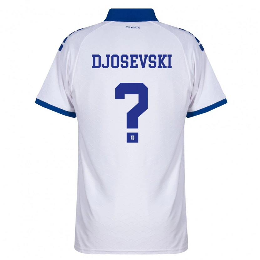 DanxenレディースセルビアStefan Djosevski#0紺 白 赤アウェイシャツ26-28ジャージーユニフォーム