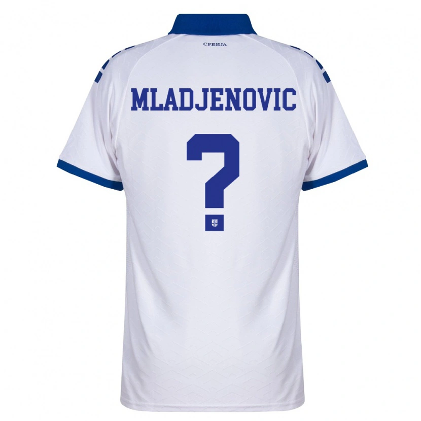 DanxenレディースセルビアUros Mladjenovic#0紺 白 赤アウェイシャツ26-28ジャージーユニフォーム