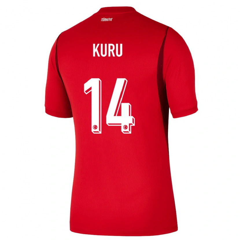 DanxenキッズトルコBüşra Kuru#14赤 バーガンディホームシャツ26-28ジャージーユニフォーム