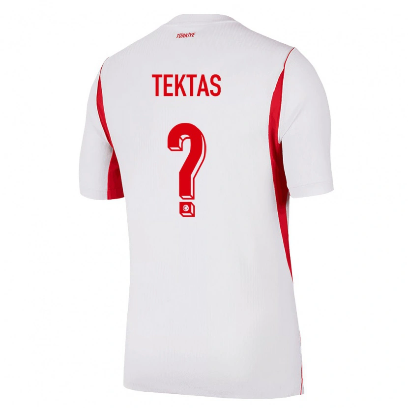 DanxenキッズトルコJayden Tektaş#0白 赤 バーガンディアウェイシャツ26-28ジャージーユニフォーム