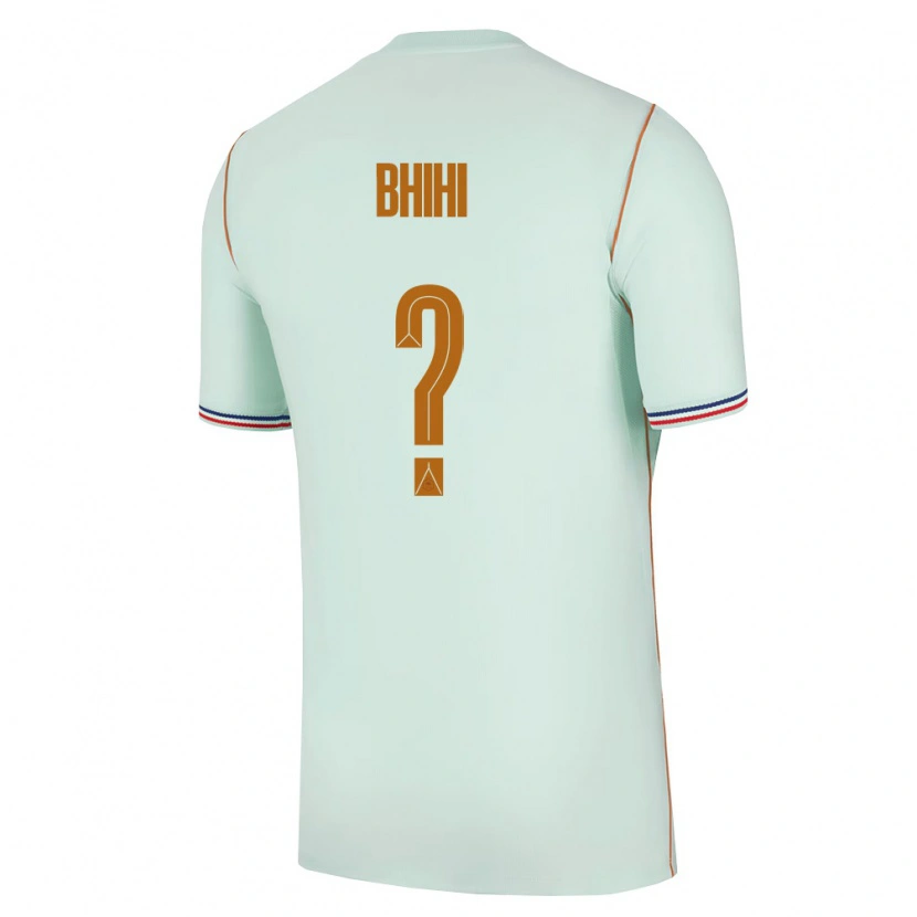 DanxenキッズフランスSaad Bhihi#0緑 金アウェイシャツ26-28ジャージーユニフォーム
