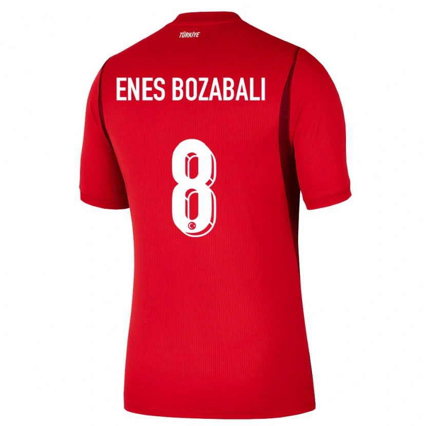 DanxenメンズトルコMustafa Enes Bozabalı#8赤 バーガンディホームシャツ26-28ジャージーユニフォーム