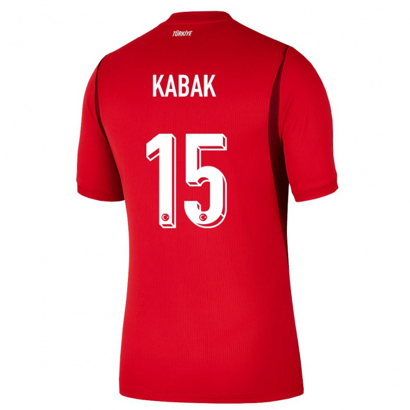 Danxenメンズトルコオザン・ムハメド・カバク#15赤 バーガンディホームシャツ26-28ジャージーユニフォーム