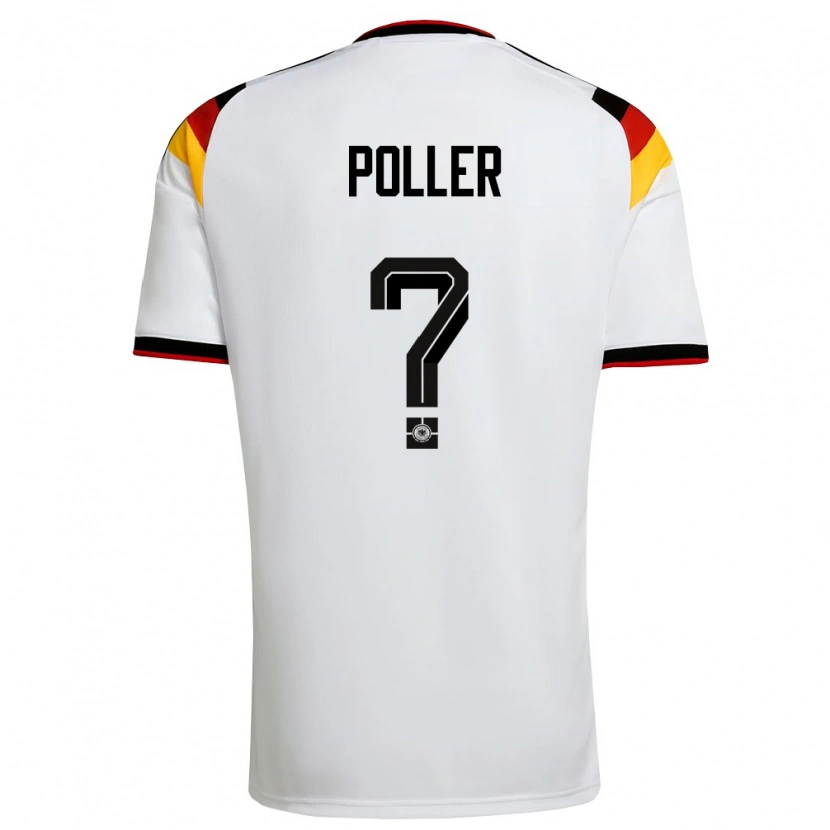 DanxenメンズドイツTiago Poller#0白 黒 赤ホームシャツ26-28ジャージーユニフォーム