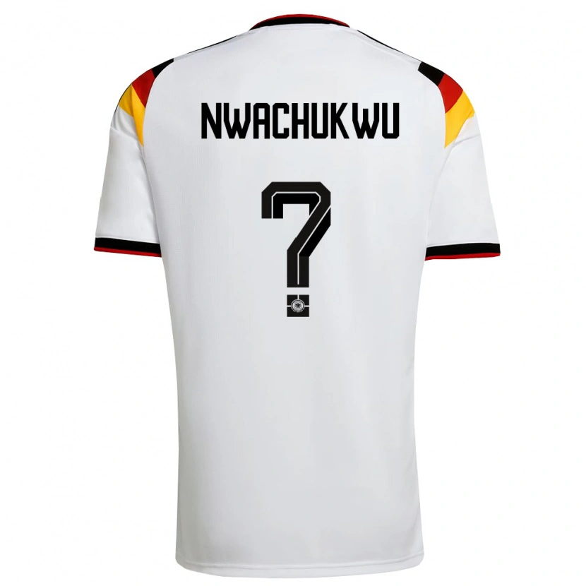 DanxenメンズドイツBen Nwachukwu#0白 黒 赤ホームシャツ26-28ジャージーユニフォーム