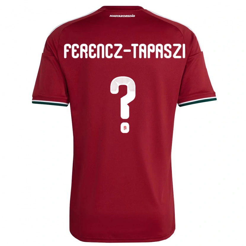 DanxenメンズハンガリーÁron Ferencz-Tapaszi#0赤 白 緑ホームシャツ26-28ジャージーユニフォーム
