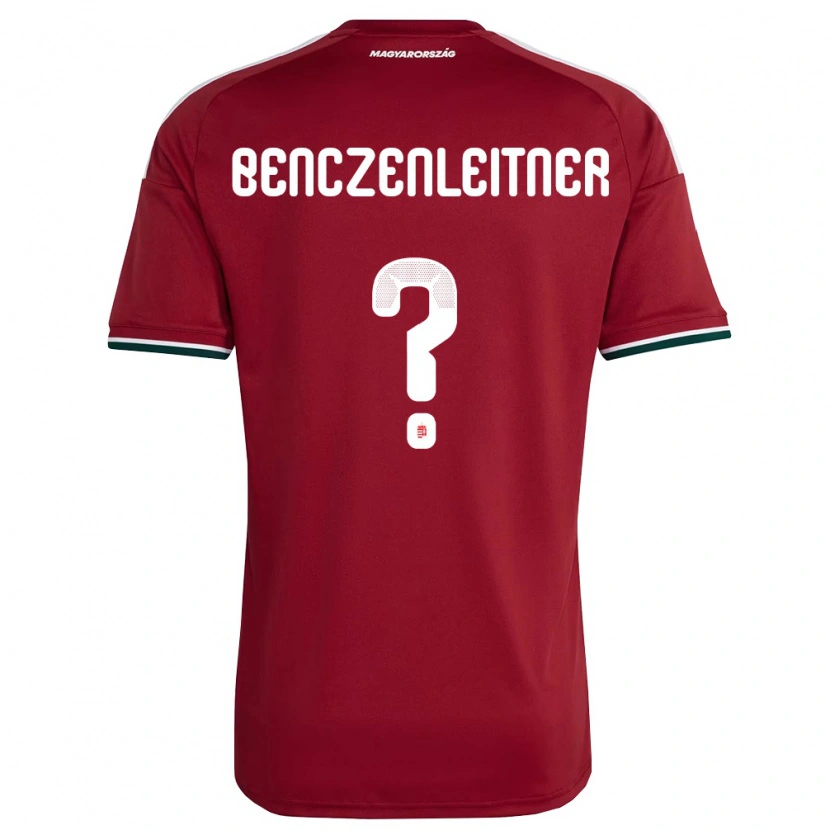 DanxenメンズハンガリーBarna Benczenleitner#0赤 白 緑ホームシャツ26-28ジャージーユニフォーム