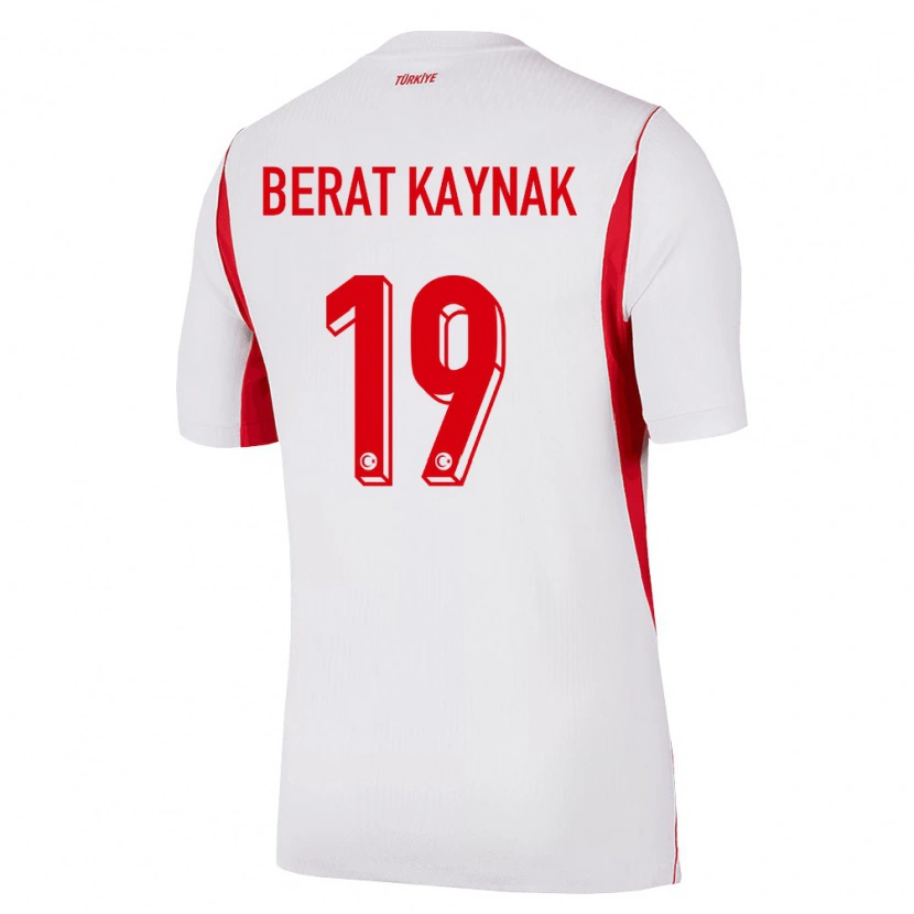 DanxenメンズトルコEnsar Berat Kaynak#19白 赤 バーガンディアウェイシャツ26-28ジャージーユニフォーム