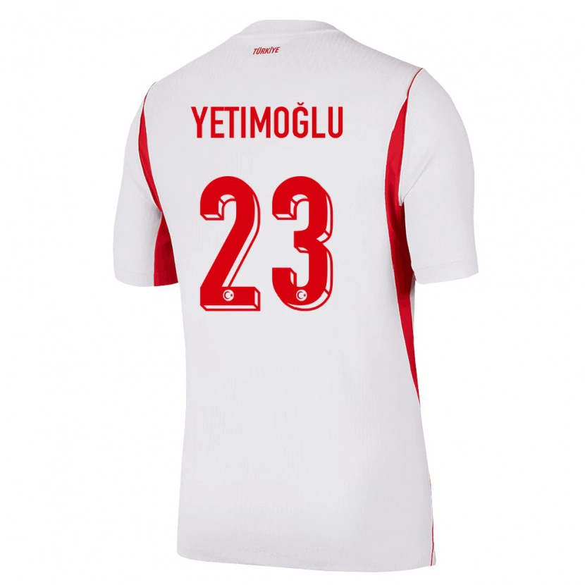 DanxenメンズトルコYiğit Yetimoğlu#23白 赤 バーガンディアウェイシャツ26-28ジャージーユニフォーム