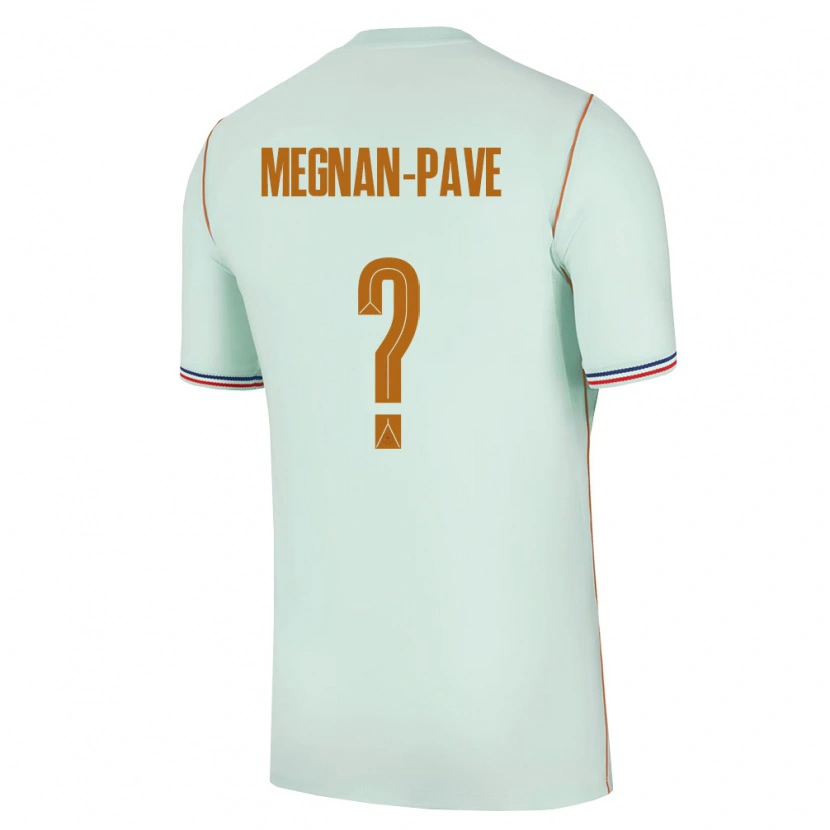 DanxenメンズフランスLacine Megnan-Pave#0緑 金アウェイシャツ26-28ジャージーユニフォーム
