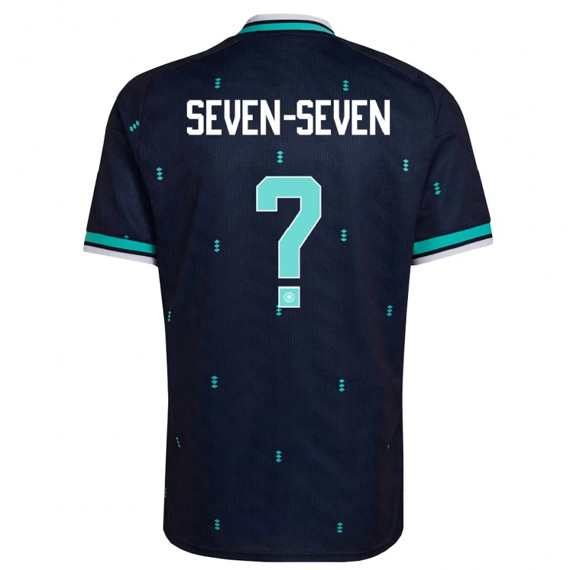 DanxenメンズドイツJustin Seven-Seven#0紺 空色 白アウェイシャツ26-28ジャージーユニフォーム