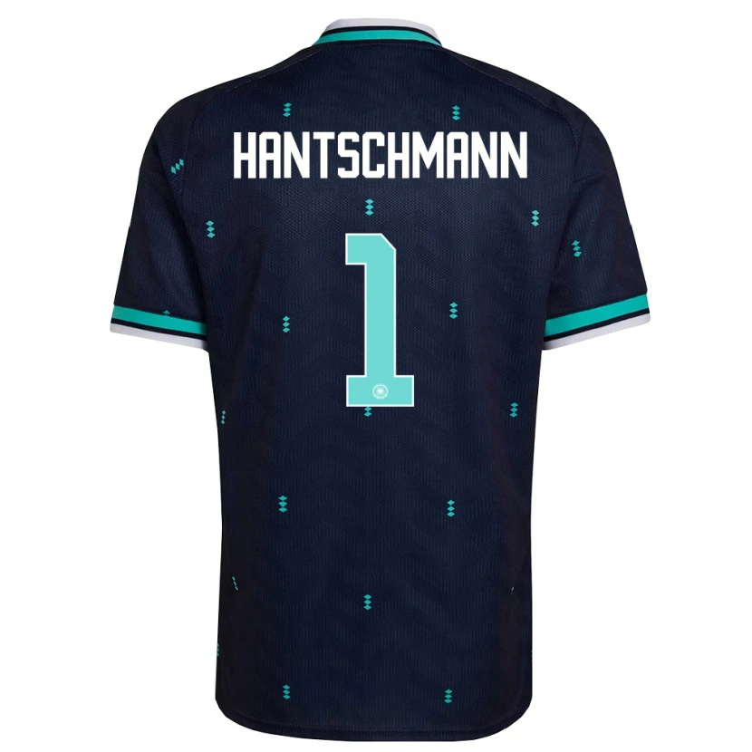 DanxenメンズドイツFranz Hantschmann#1紺 空色 白アウェイシャツ26-28ジャージーユニフォーム