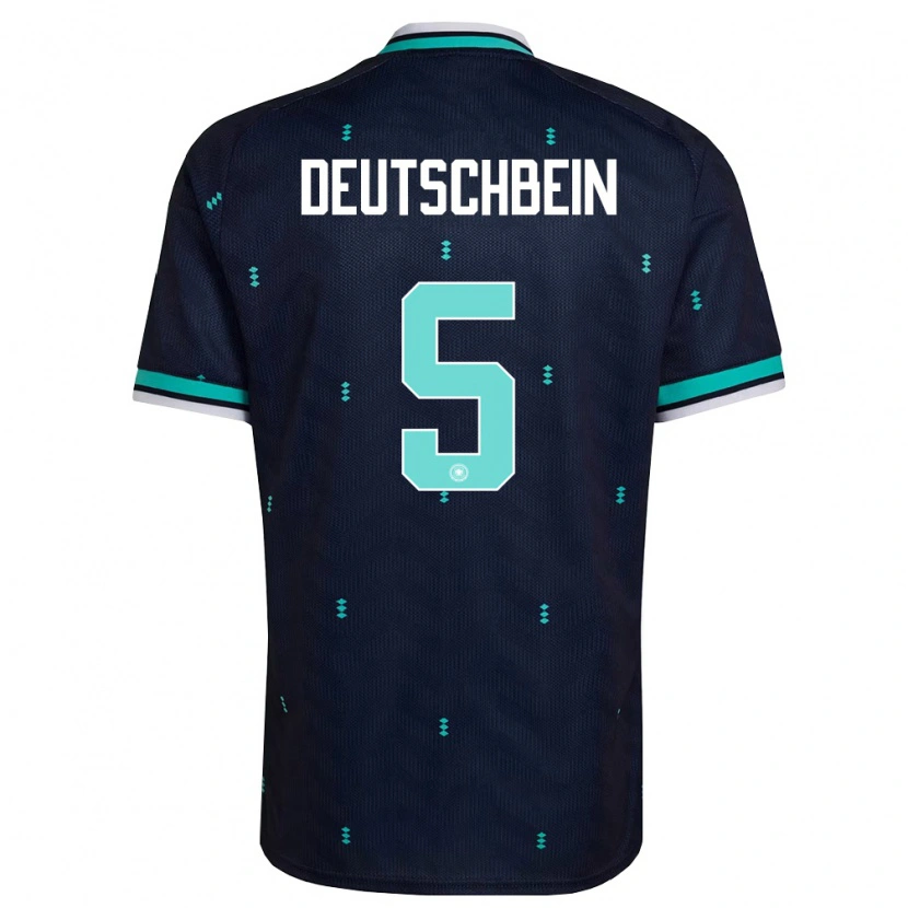 DanxenメンズドイツLasse Deutschbein#5紺 空色 白アウェイシャツ26-28ジャージーユニフォーム