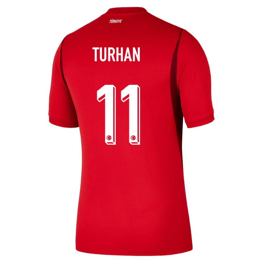 DanxenレディーストルコTuğra Turhan#11赤 バーガンディホームシャツ26-28ジャージーユニフォーム