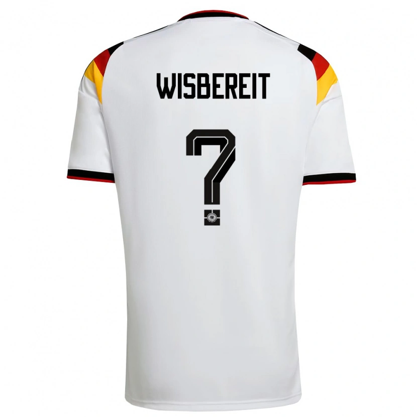 DanxenレディースドイツTom Wisbereit#0白 黒 赤ホームシャツ26-28ジャージーユニフォーム