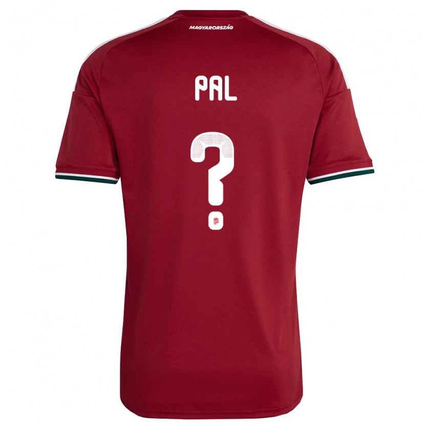 DanxenレディースハンガリーBarna Pál#0赤 白 緑ホームシャツ26-28ジャージーユニフォーム