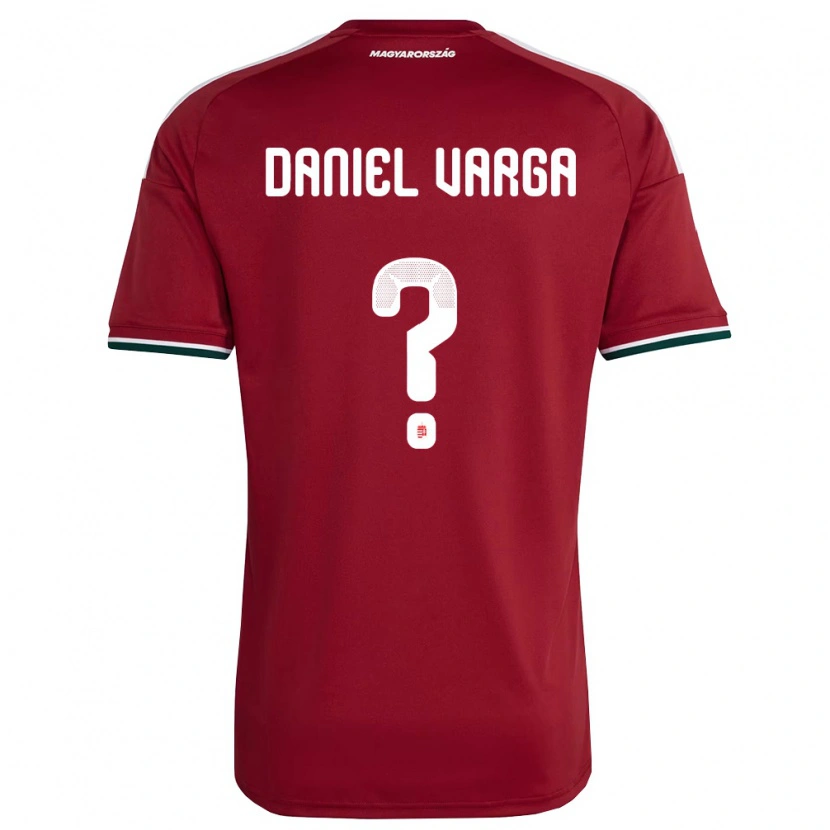 DanxenレディースハンガリーDániel Varga#0赤 白 緑ホームシャツ26-28ジャージーユニフォーム