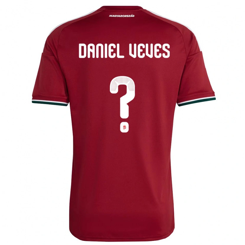 DanxenレディースハンガリーPanagiotis Daniel Veves#0赤 白 緑ホームシャツ26-28ジャージーユニフォーム