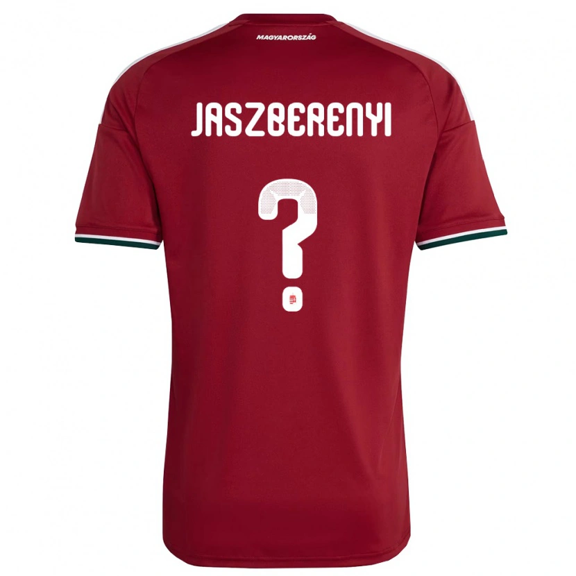 DanxenレディースハンガリーPéter Jászberényi#0赤 白 緑ホームシャツ26-28ジャージーユニフォーム