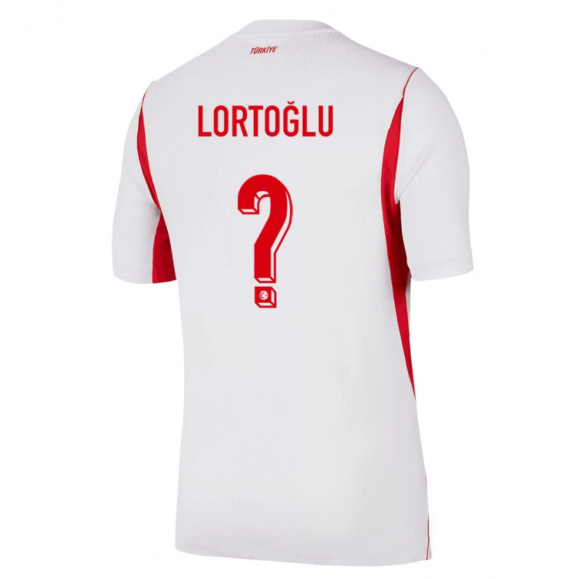 DanxenレディーストルコArmağan Lortoğlu#0白 赤 バーガンディアウェイシャツ26-28ジャージーユニフォーム