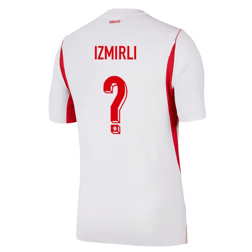 DanxenレディーストルコEge İzmirli#0白 赤 バーガンディアウェイシャツ26-28ジャージーユニフォーム