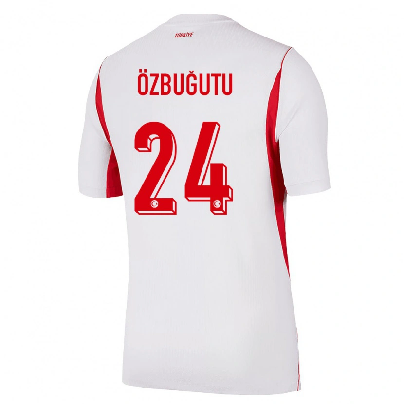 DanxenレディーストルコAyaz Özbuğutu#24白 赤 バーガンディアウェイシャツ26-28ジャージーユニフォーム