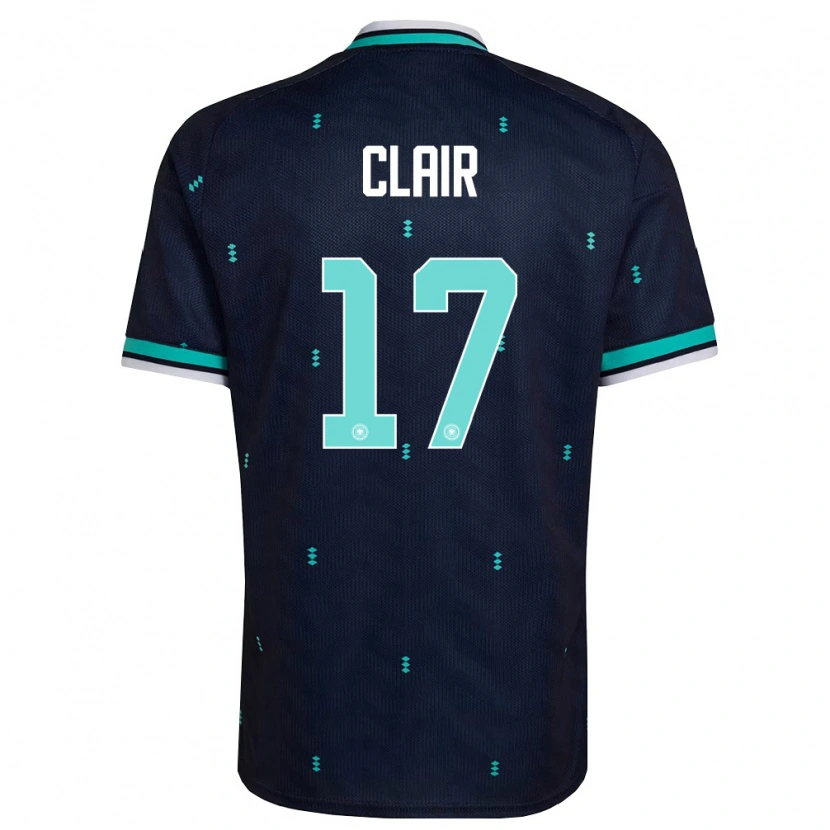 DanxenレディースドイツVincent Clair#17紺 空色 白アウェイシャツ26-28ジャージーユニフォーム