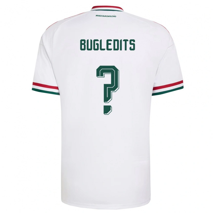DanxenレディースハンガリーBarnabás Bugledits#0白 赤 緑アウェイシャツ26-28ジャージーユニフォーム