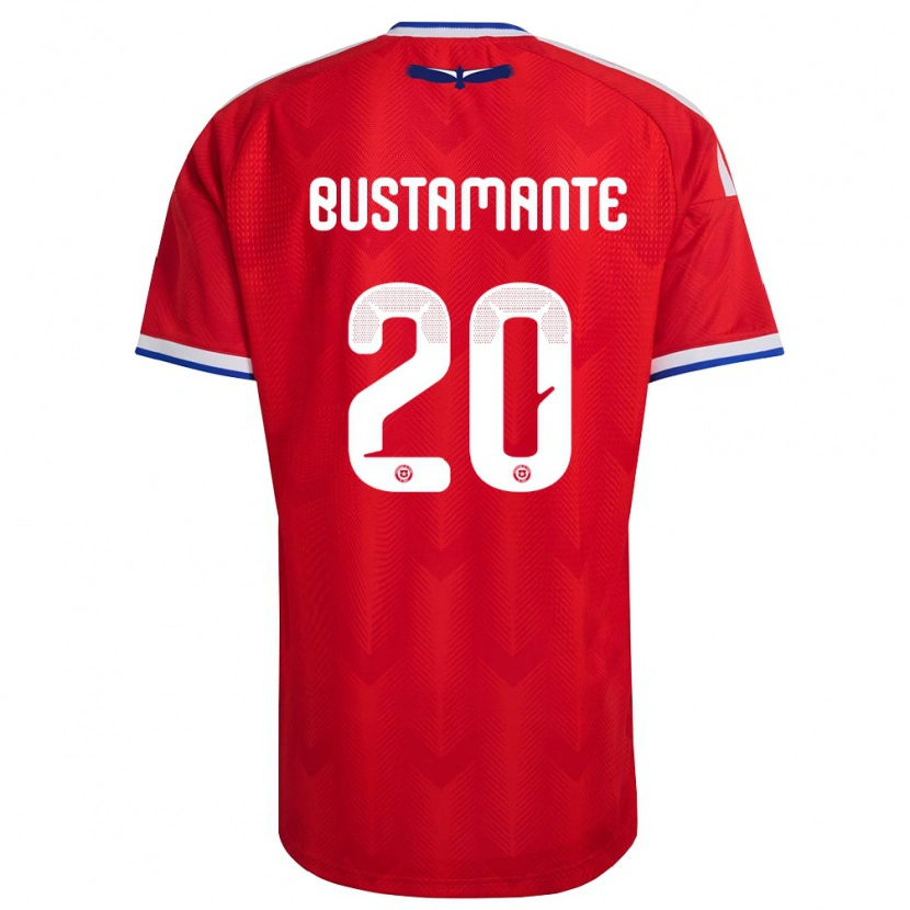 DanxenキッズチリPaloma Bustamante#20赤 白 青ホームシャツ26-28ジャージーユニフォーム