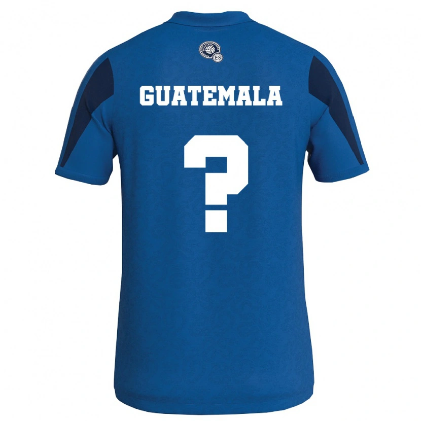 DanxenキッズエルサルバドルJosé Guatemala#0青 紺ホームシャツ26-28ジャージーユニフォーム