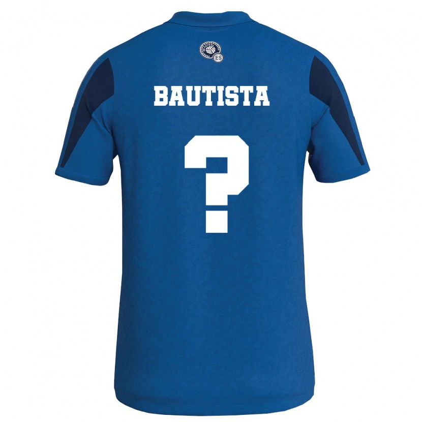 DanxenキッズエルサルバドルEzequiel Bautista#0青 紺ホームシャツ26-28ジャージーユニフォーム