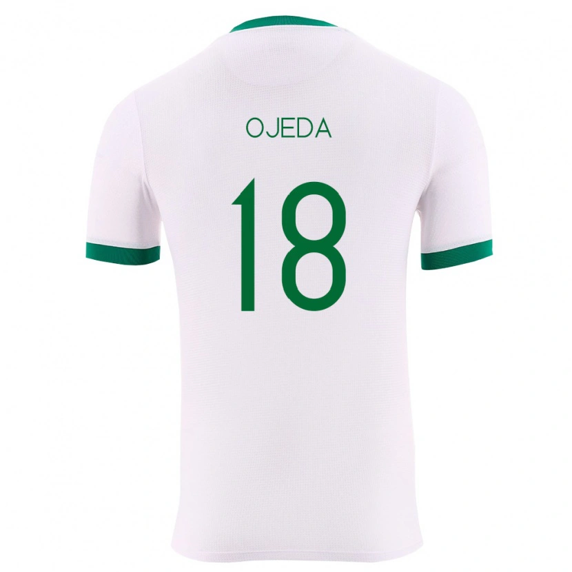 DanxenキッズボリビアJose Ojeda#18白 緑 赤アウェイシャツ26-28ジャージーユニフォーム