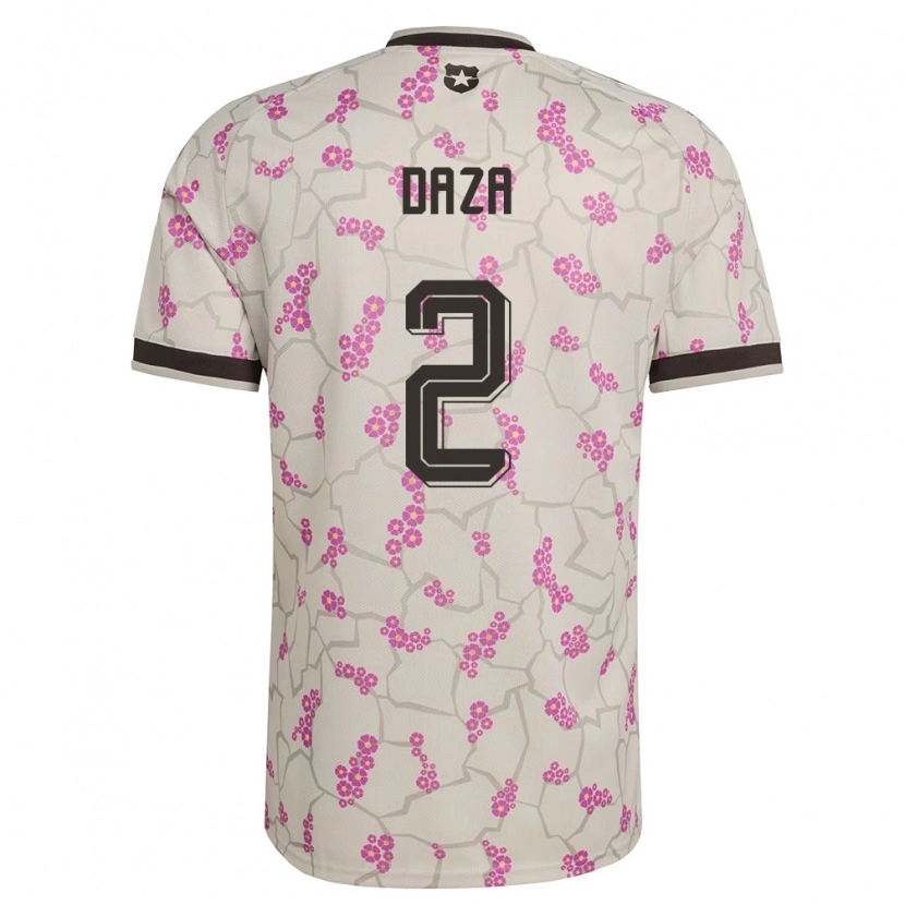 DanxenキッズチリFrancisco Daza#2白 紫アウェイシャツ26-28ジャージーユニフォーム