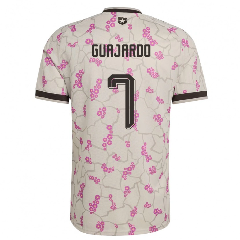 DanxenキッズチリPaolo Guajardo#7白 紫アウェイシャツ26-28ジャージーユニフォーム