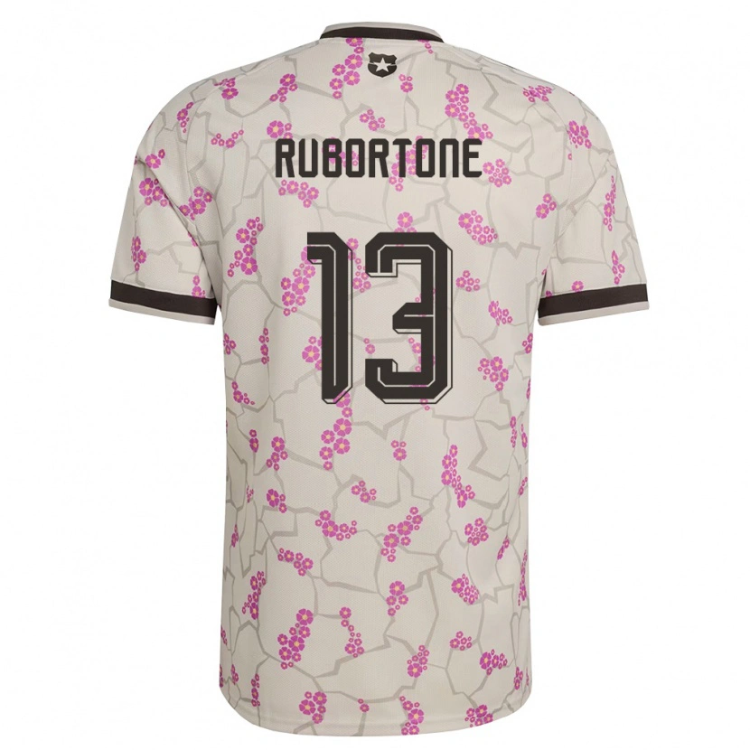 DanxenキッズチリGiovanni Rubortone#13白 紫アウェイシャツ26-28ジャージーユニフォーム