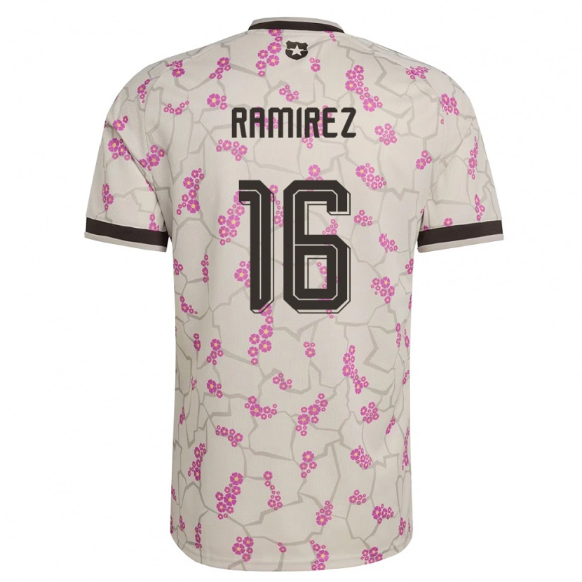 DanxenキッズチリVicente Ramírez#16白 紫アウェイシャツ26-28ジャージーユニフォーム